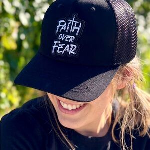 Black Faith Over Fear Cap
